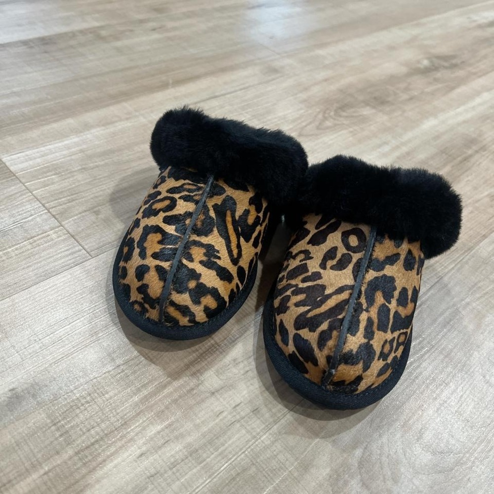 Leopard print uggs